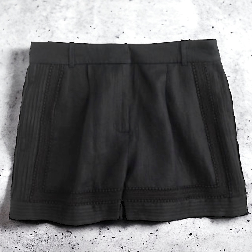 J. Crew High Waist Black Shorts